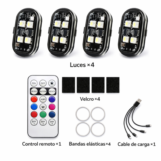 Kit Iluminación Ambiental LED RGB